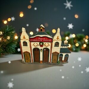 Vtg‎ Caddington Village Pickwick Carriage House Christmas Building NO LIGHT
